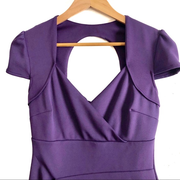 SOLD Guess Purple Dress - Picture 3 of 6